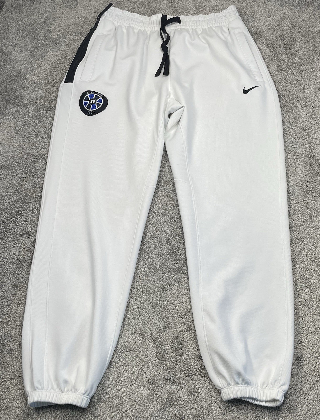 Nike Duke Blue Devils Coach K Academy Joggers Men\'s XL Basketball Sweatpants