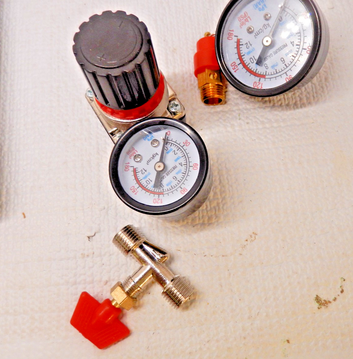 { 8 Gal Compresser parts NEW { 8 Gal Compresser parts NEW