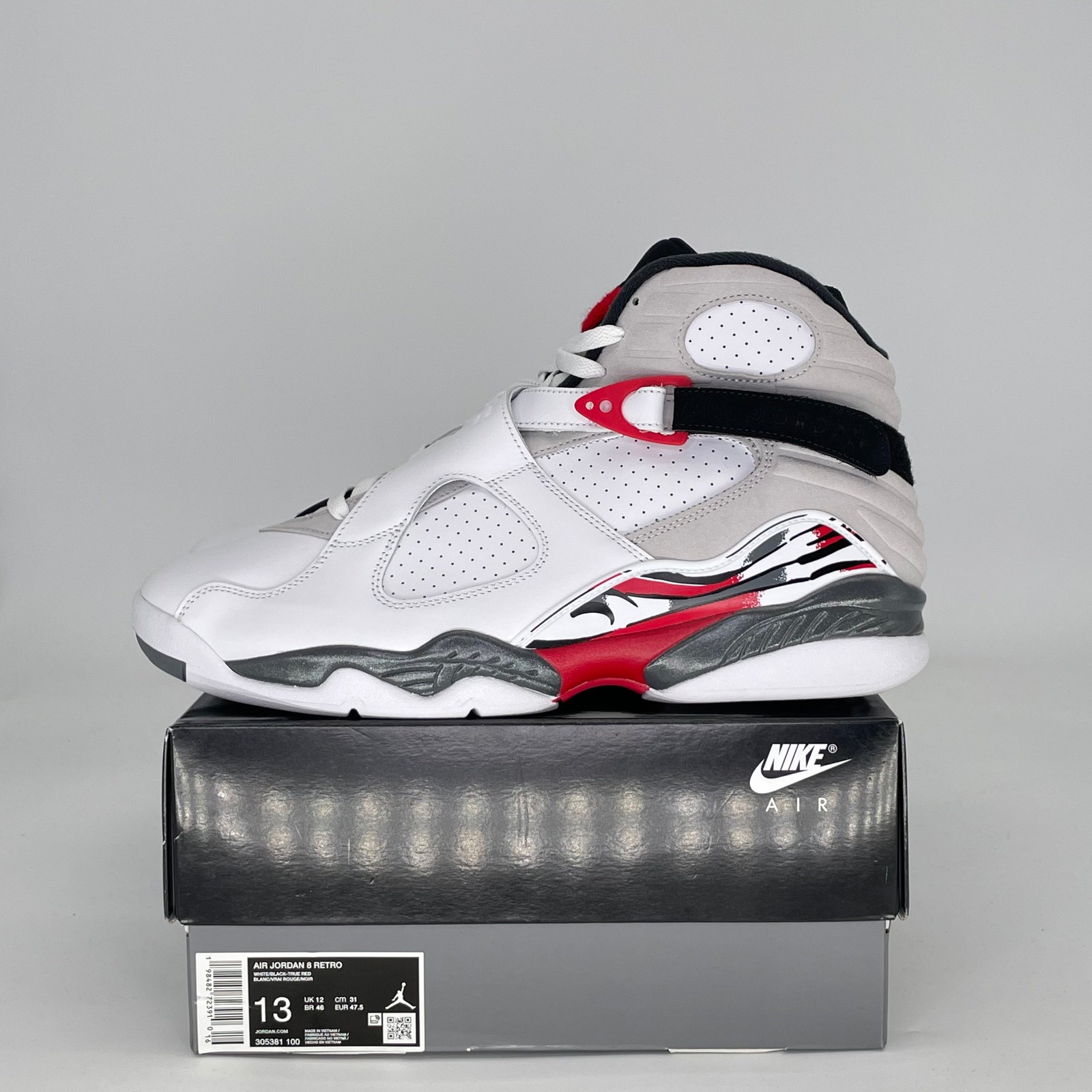 Size 13M/14.5W - Jordan 8 Retro Aqua (2025) 305381-006 Size 13M/14.5W - Jordan 8 Retro Aqua (2025) 305381-006