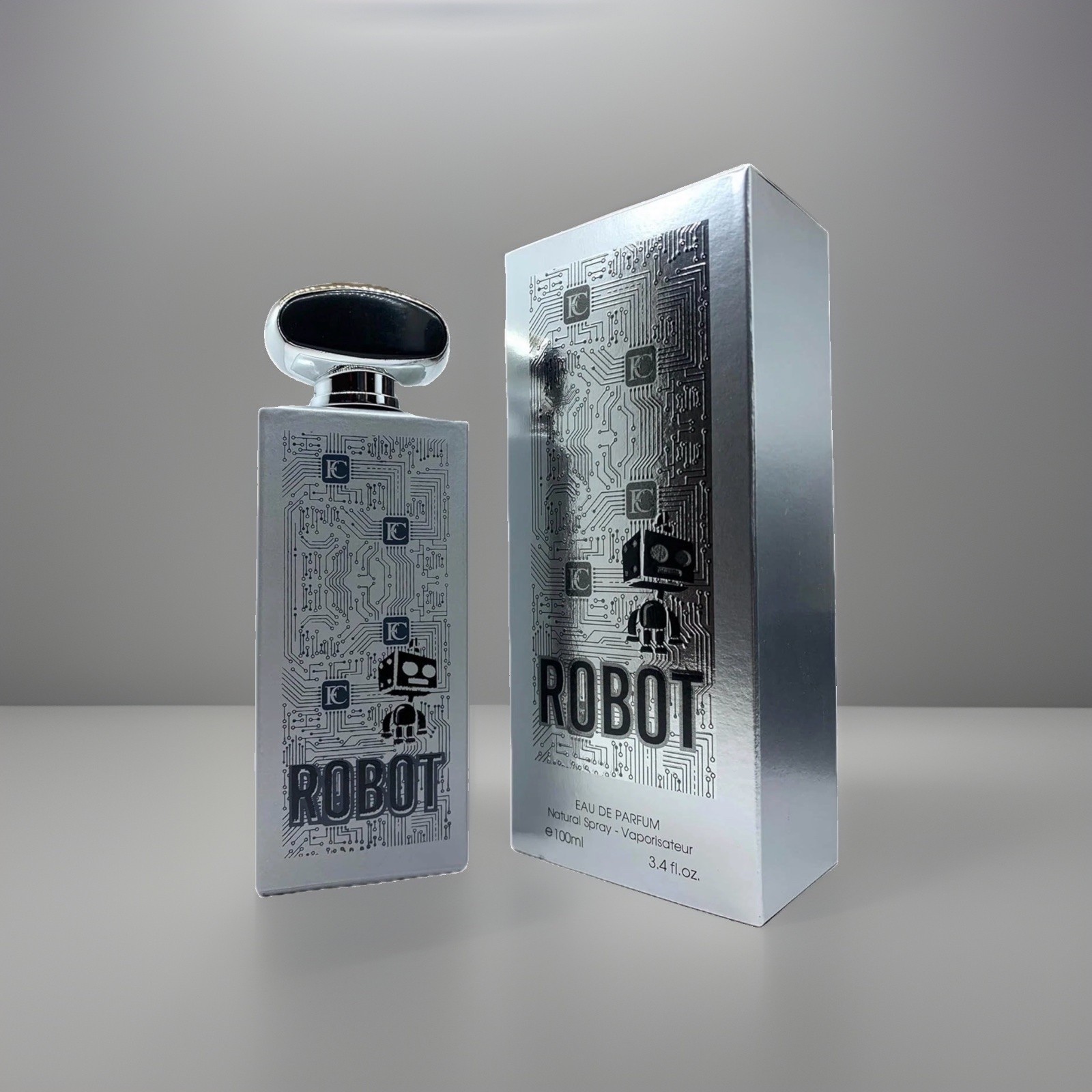 FC ROBOT Eau de Parfum Spray Unisex Fragrance Regular Size 3.4 fl oz 100 ML