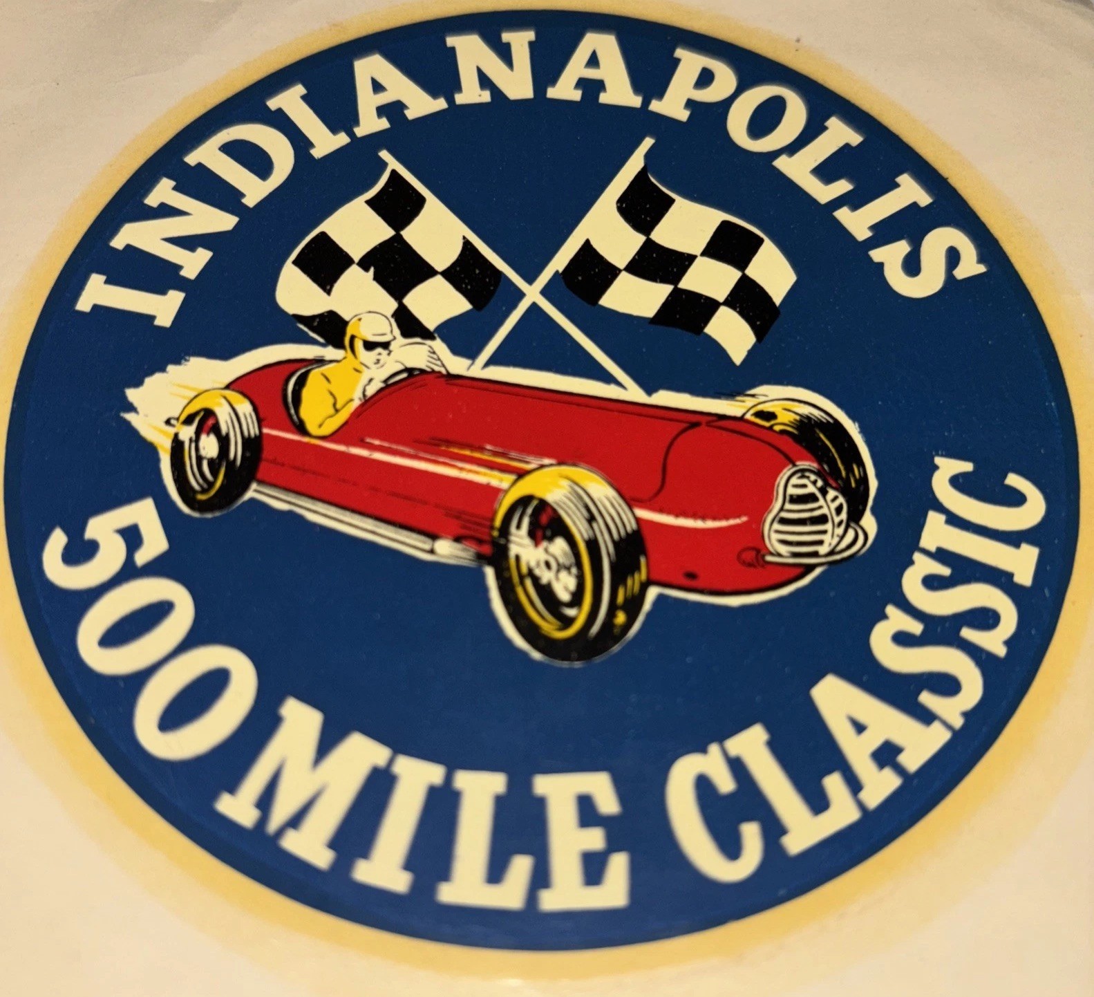 Vintage Indianapolis 500 Mile Classic Car Race Decal Royalac Water Transfer Vintage Indianapolis 500 Mile Classic Car Race Decal Royalac Water Transfer