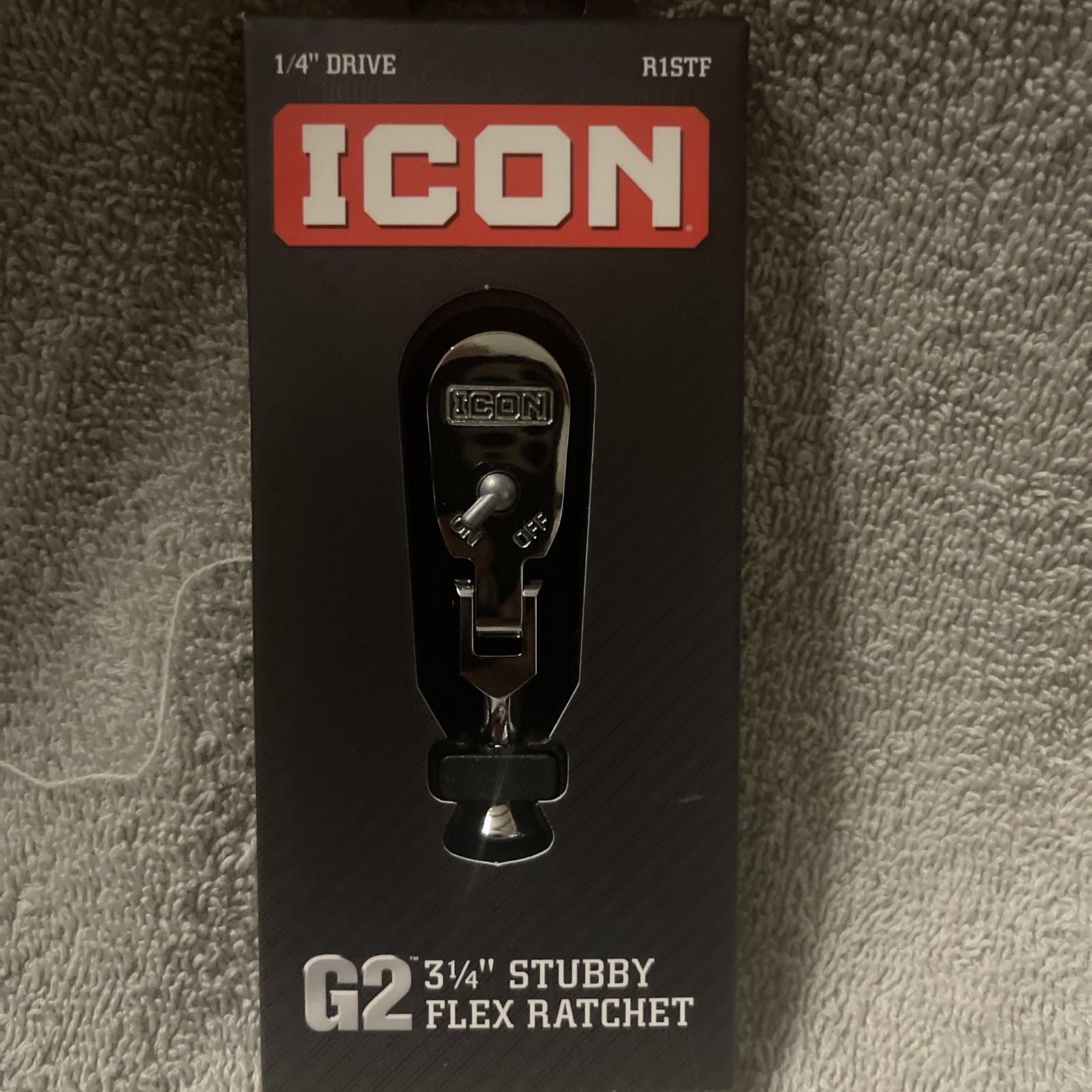 ICON G2 3-1/4' STUBBY FLEX RATCHET,# R1STF NIB (B1 ICON G2 3-1/4' STUBBY FLEX RATCHET,# R1STF NIB (B1