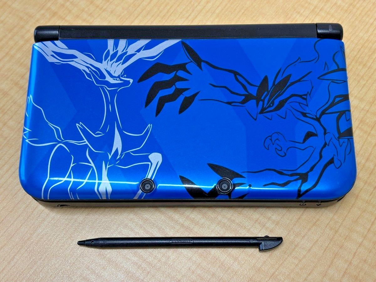 Nintendo 3DS XL LL Pokemon X Pack XY Xerneas Yveltal Blue Working Tested Nintendo 3DS XL LL Pokemon X Pack XY Xerneas Yveltal Blue Working Tested