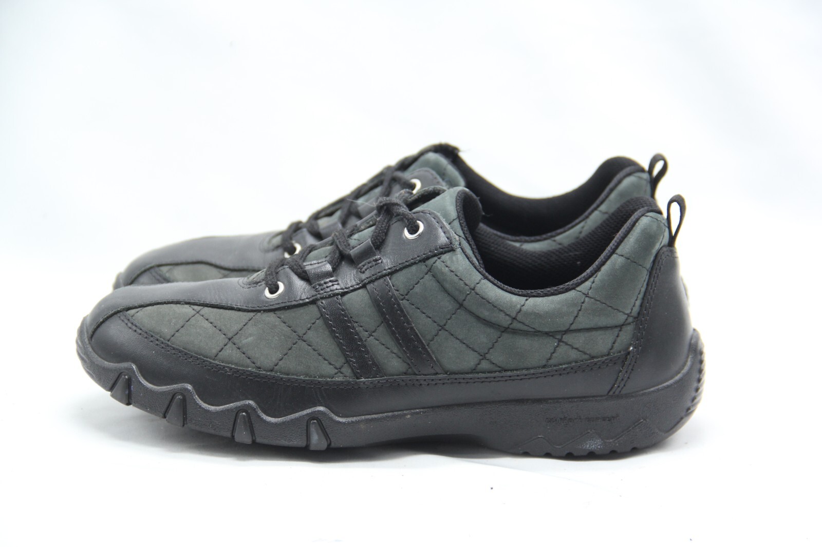 Hotter Leanne Sneaker Shoes Womens UK 6 US 8 Comfort Concept Trainer Gray Nubuck