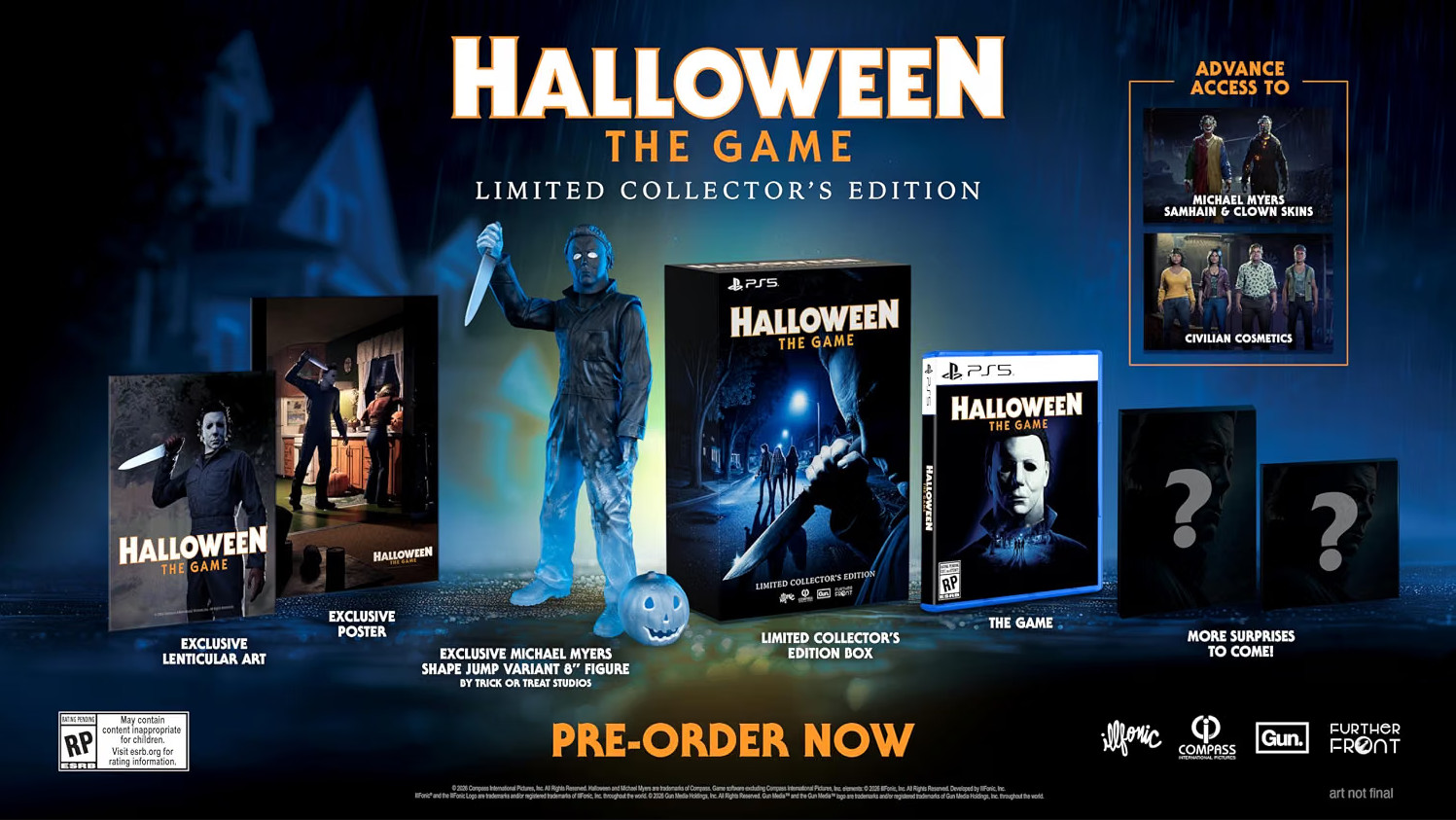 Halloween The Game Limited Collector\'s Edition PS5 - 10/6 release - PRESALE Halloween The Game Limited Collector\'s Edition PS5 - 10/6 release - PRESALE