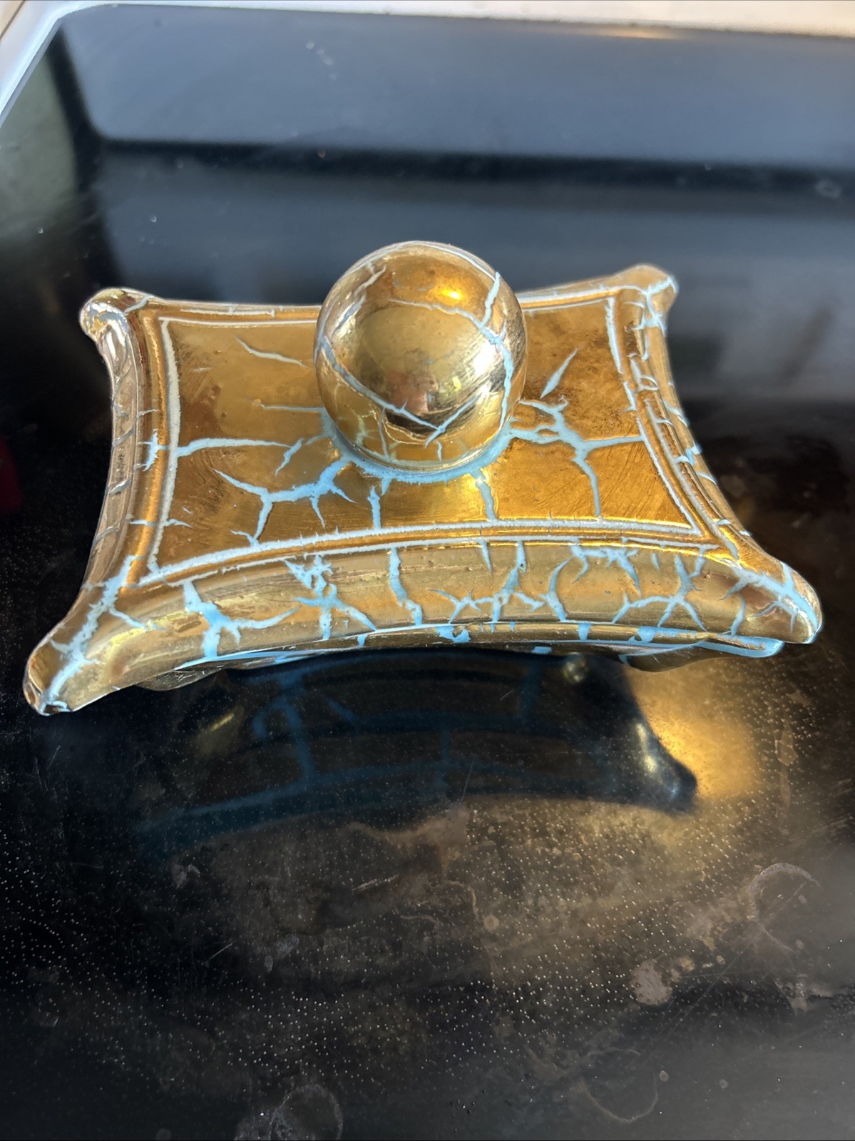 Vintage Hubert (Henri) Bequet Trinket/Jewelry Box with Lid Vintage Hubert (Henri) Bequet Trinket/Jewelry Box with Lid