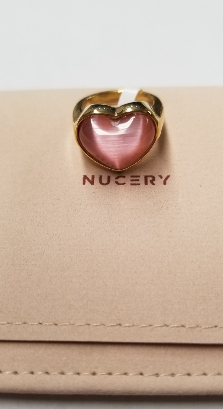 Nucery Barbie Heart Ring sz 6