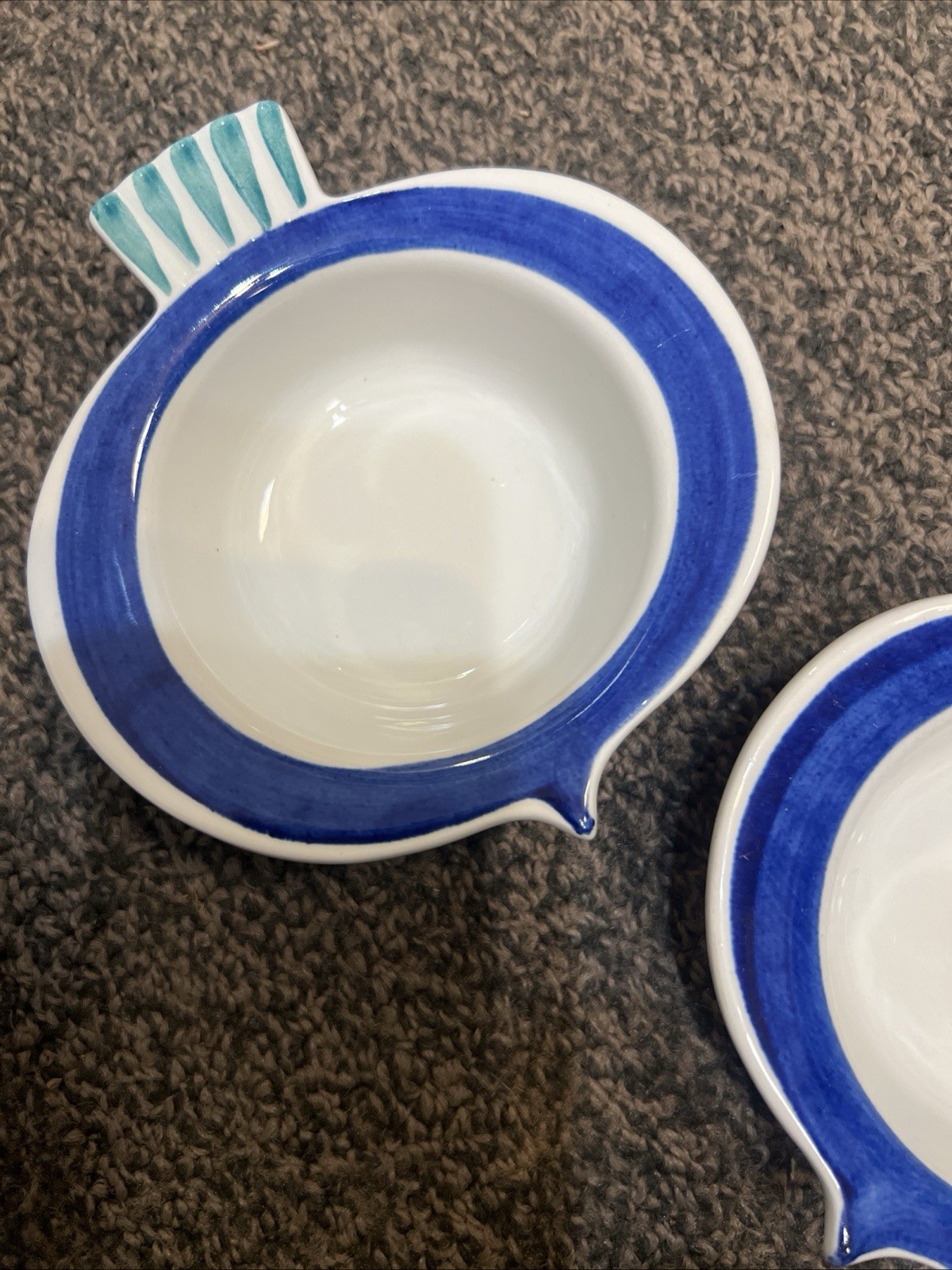 Pair of Picknick Series Radish Bowl By Marianne Westman For Rorstrand Sweden. Pair of Picknick Series Radish Bowl By Marianne Westman For Rorstrand Sweden.