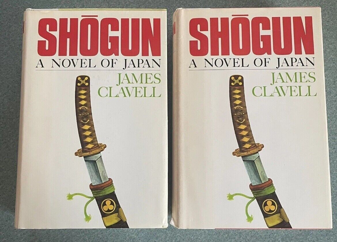 VINTAGE 1975 Book Club Atheneum set of 2 Shogun, vol.1 and 2 hardcovers VINTAGE 1975 Book Club Atheneum set of 2 Shogun, vol.1 and 2 hardcovers