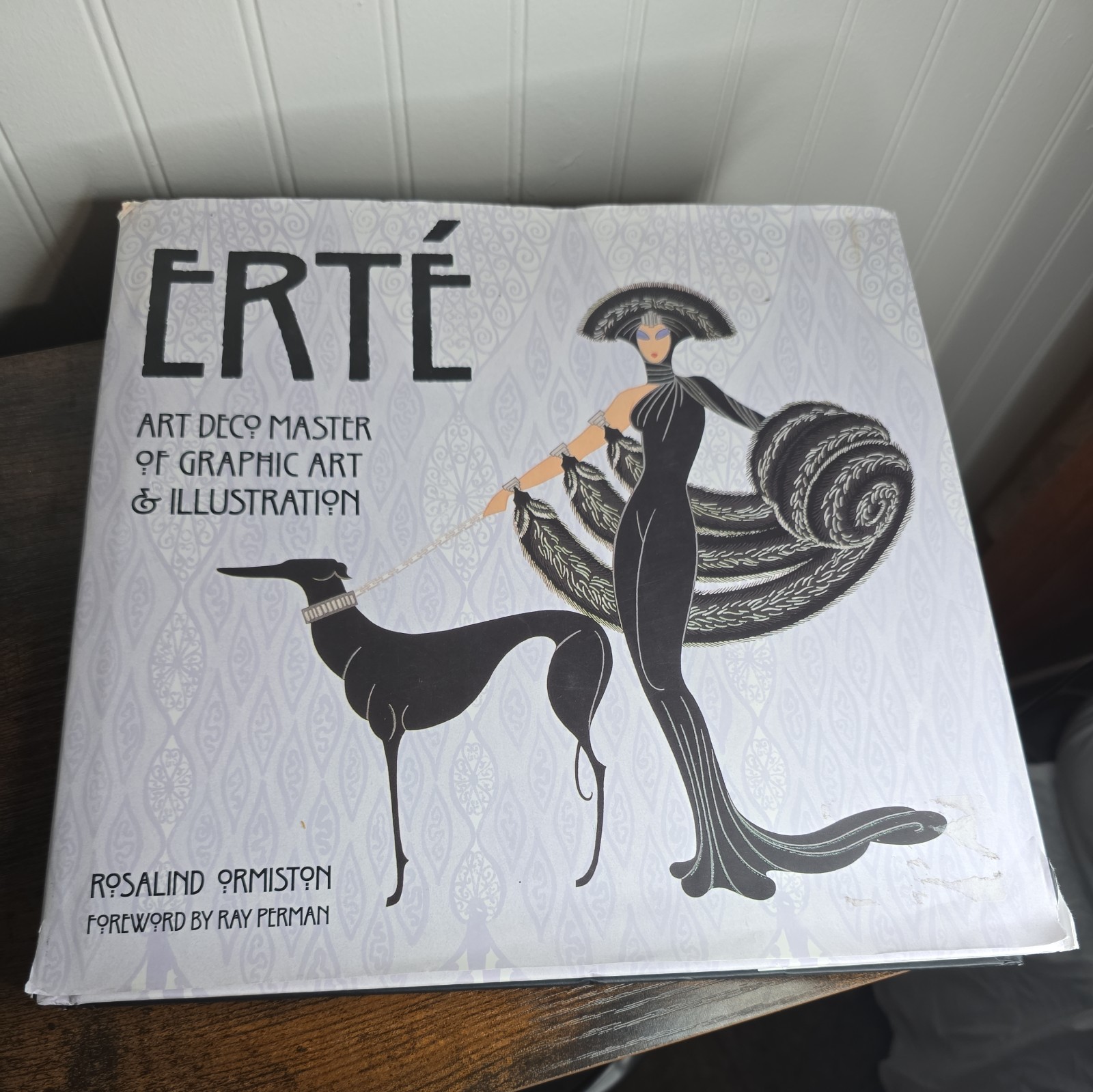 Erte Art Deco Master Graphic Art Illustration Rosalind Ormiston Hardcover VG