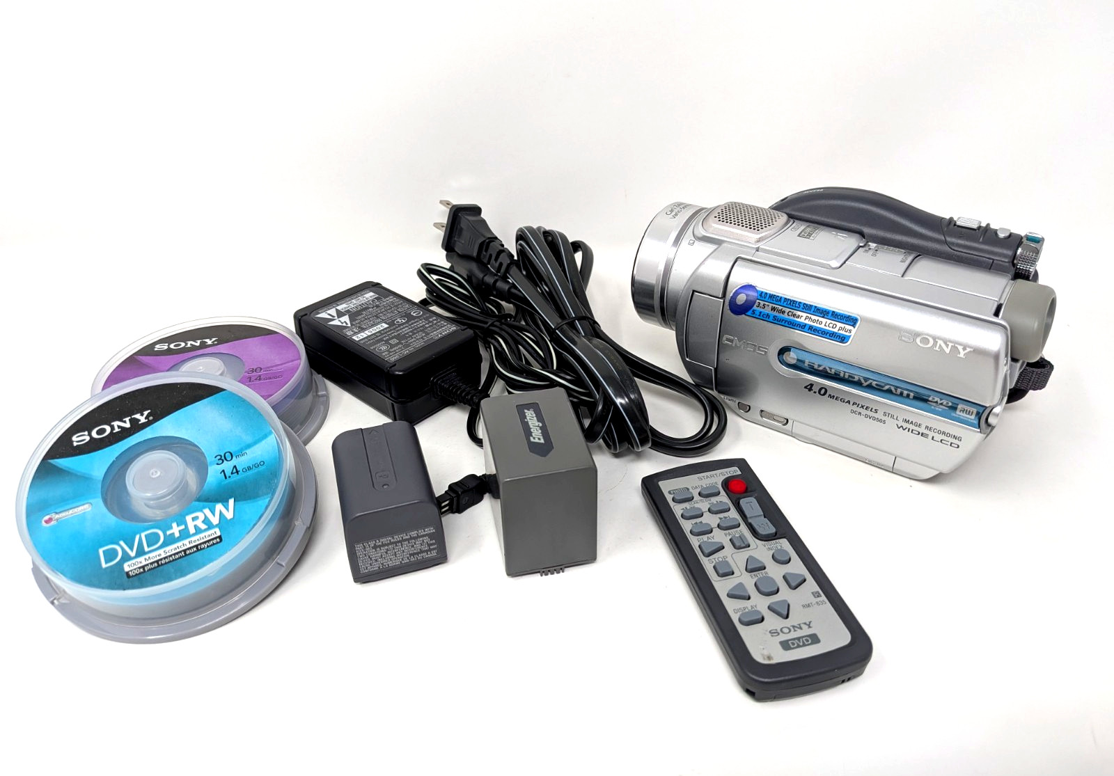Sony Handycam DCR-DVD505 Digital Video Camera Recorder *Tested / Working*