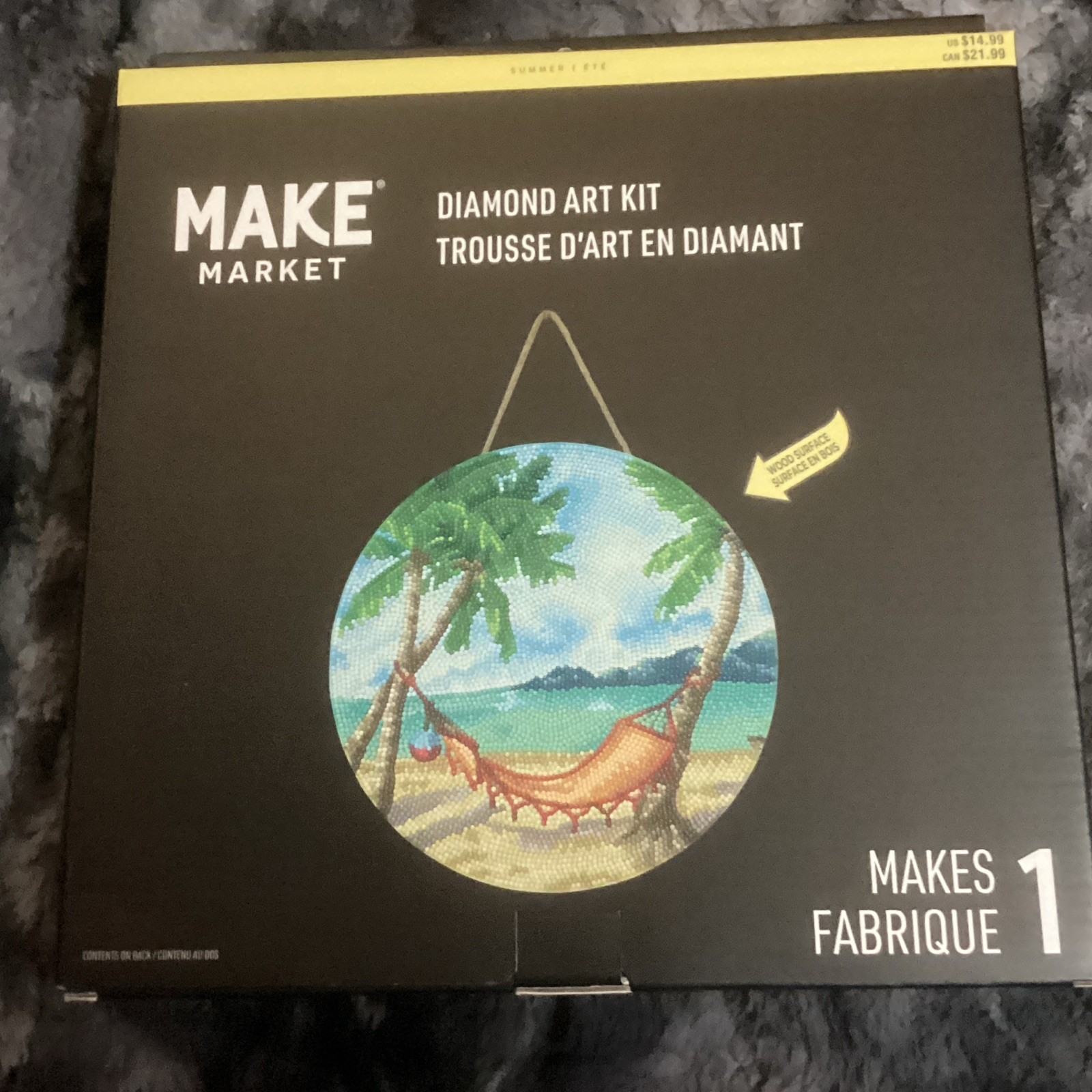 Make Market Diamond Art Kit Summer Love Design, Complete Kit (Makes 1) Make Market Diamond Art Kit Summer Love Design, Complete Kit (Makes 1)