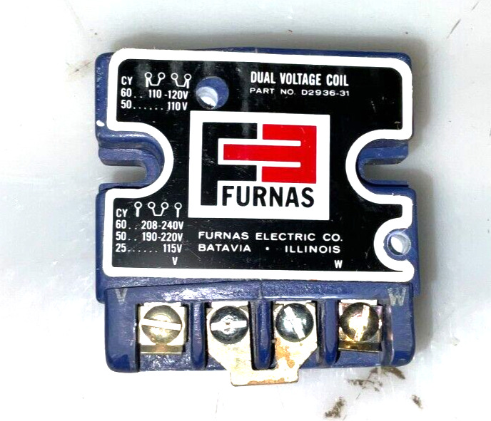 (NOS) Furnas D2936-31 Dual Voltage Coil