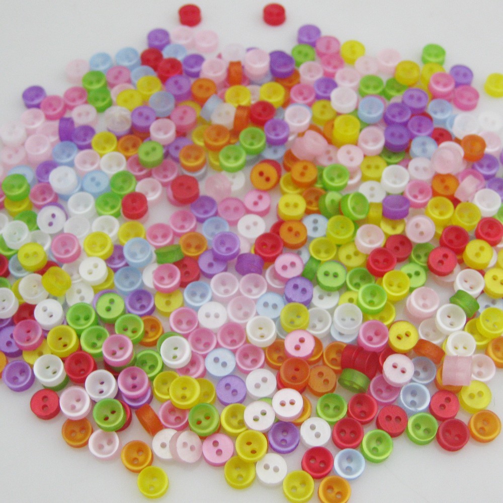 About 6MM Round Mini Buttons Colorful Mix 500Pcs DIY Craft Decor Sewing Button About 6MM Round Mini Buttons Colorful Mix 500Pcs DIY Craft Decor Sewing Button
