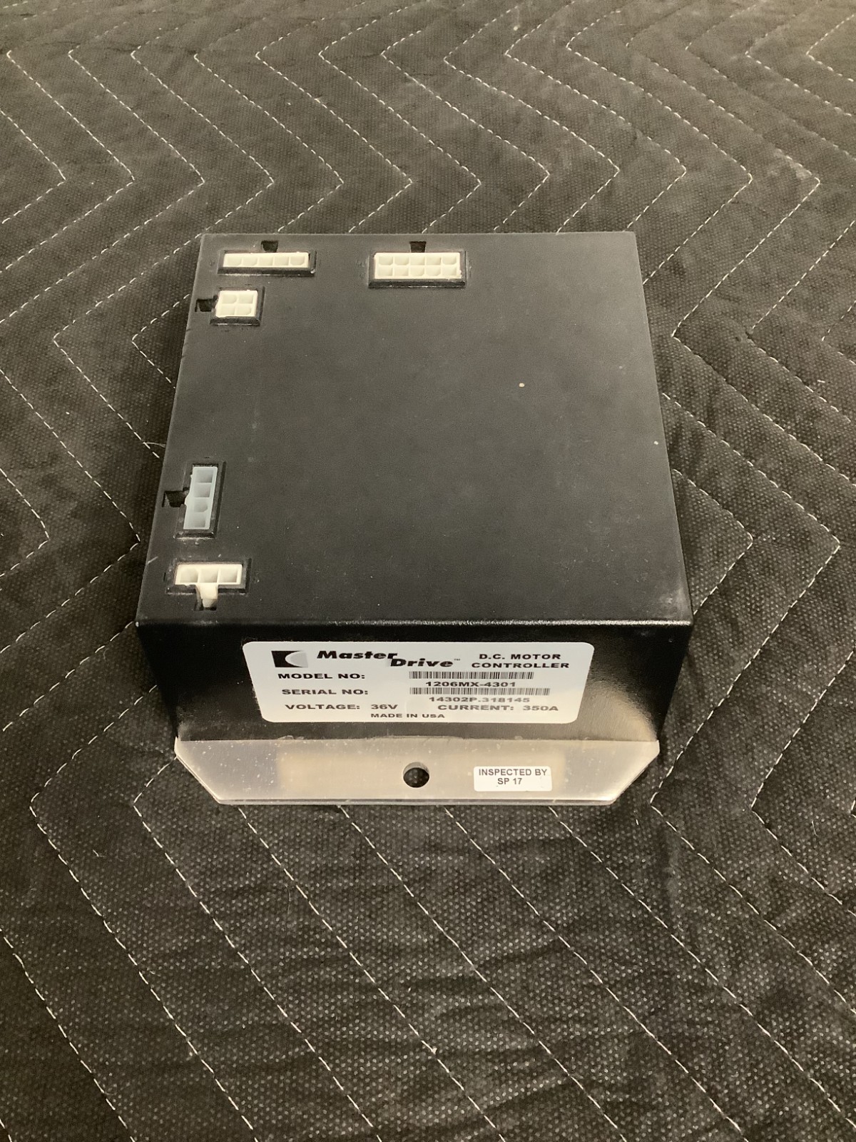 Curtis D.C. 36V 350A Speed controller 1206MX-4301 made in USA Curtis D.C. 36V 350A Speed controller 1206MX-4301 made in USA