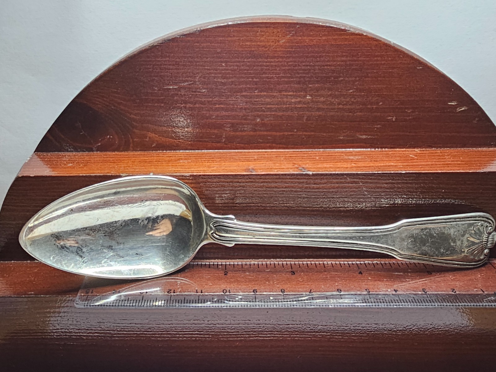 ANTIQUE STERLING SILVER GEORGIAN ( GEORGE III ) SOUP SPOON, LONDON 1809 ANTIQUE STERLING SILVER GEORGIAN ( GEORGE III ) SOUP SPOON, LONDON 1809