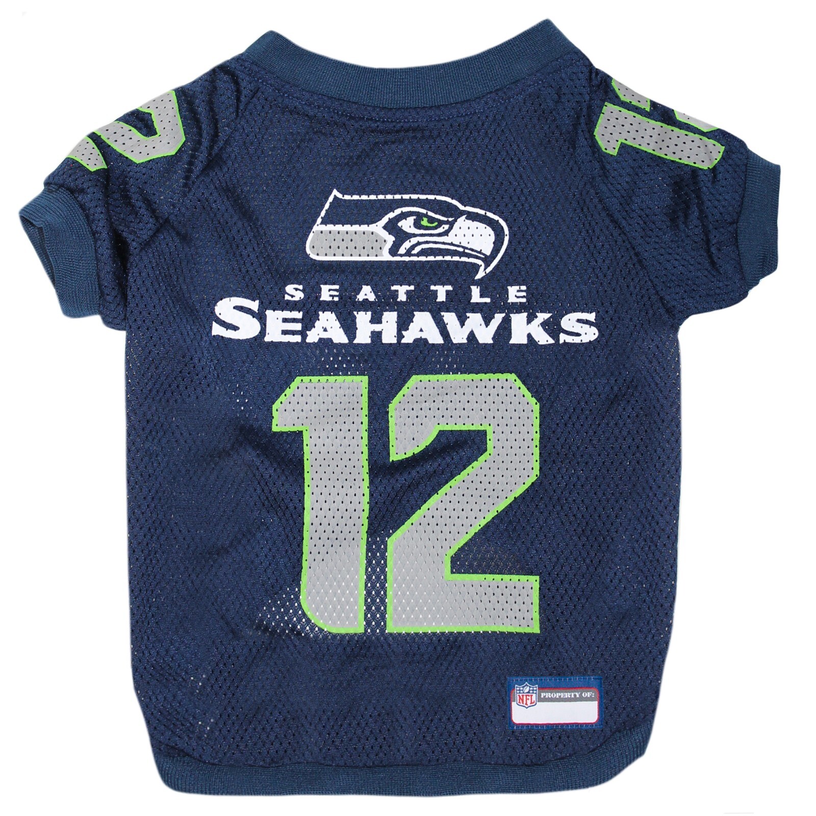 Pets First NFL Raglan Mesh Jersey for Dogs & Cats Comfortable Sporty Dog Jersey