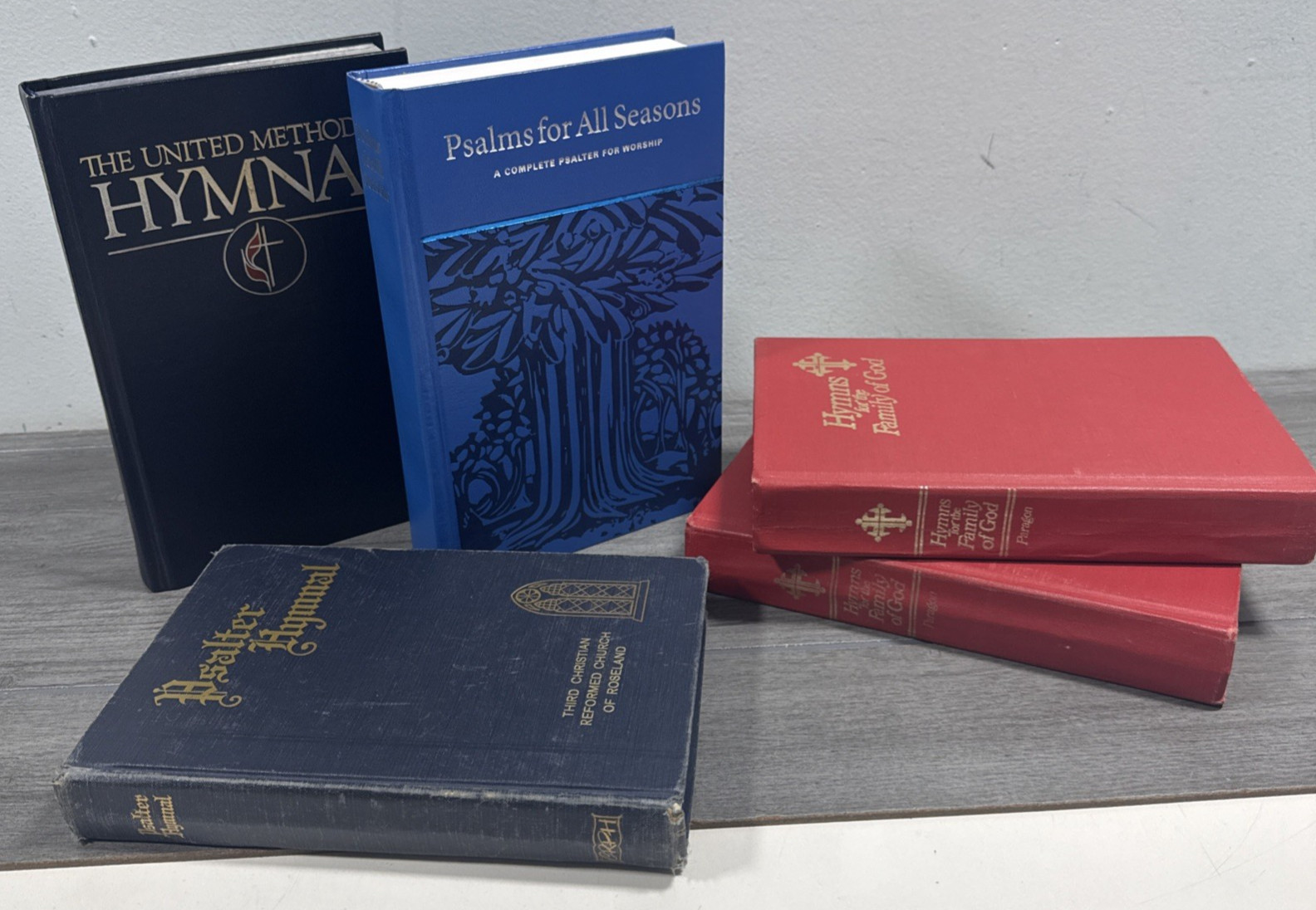 5 Church Hymnals Mixed Lot Psalms Seasons HC Books VTG Psalter Methodist etc 5 Church Hymnals Mixed Lot Psalms Seasons HC Books VTG Psalter Methodist etc