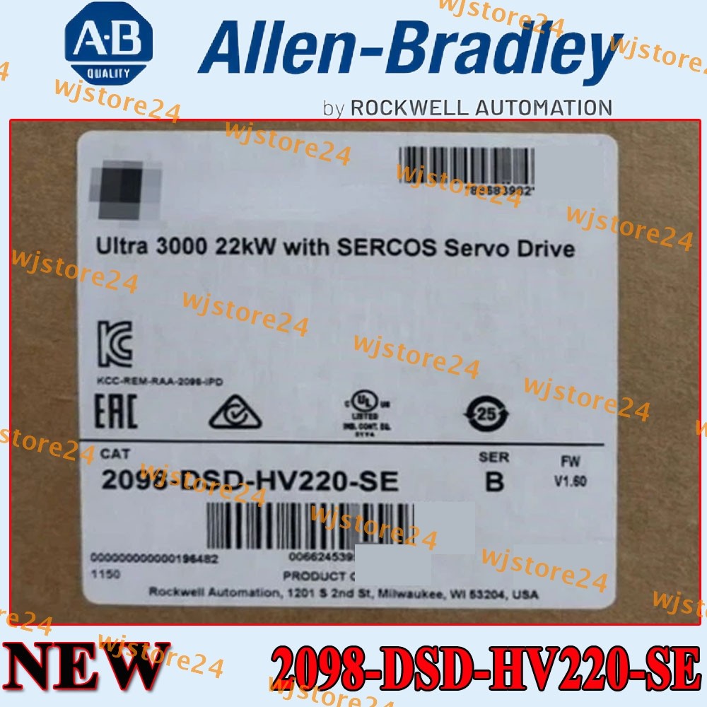 2098-DSD-HV220-SE New NEW PLC Ultra 3000 with SERCOS Servo Drive 