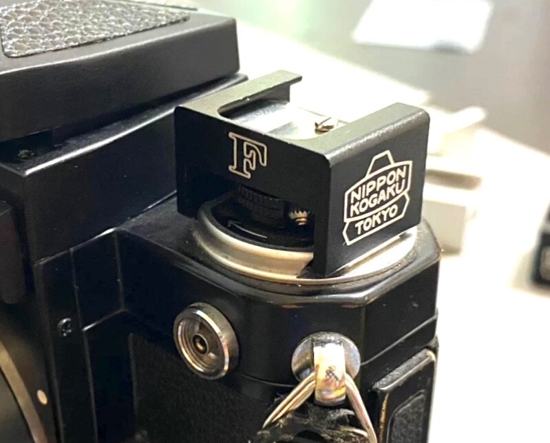 Classic Vintage F Style Gun Coupler Flash Adapter Hot Shoe for Nikon F F2