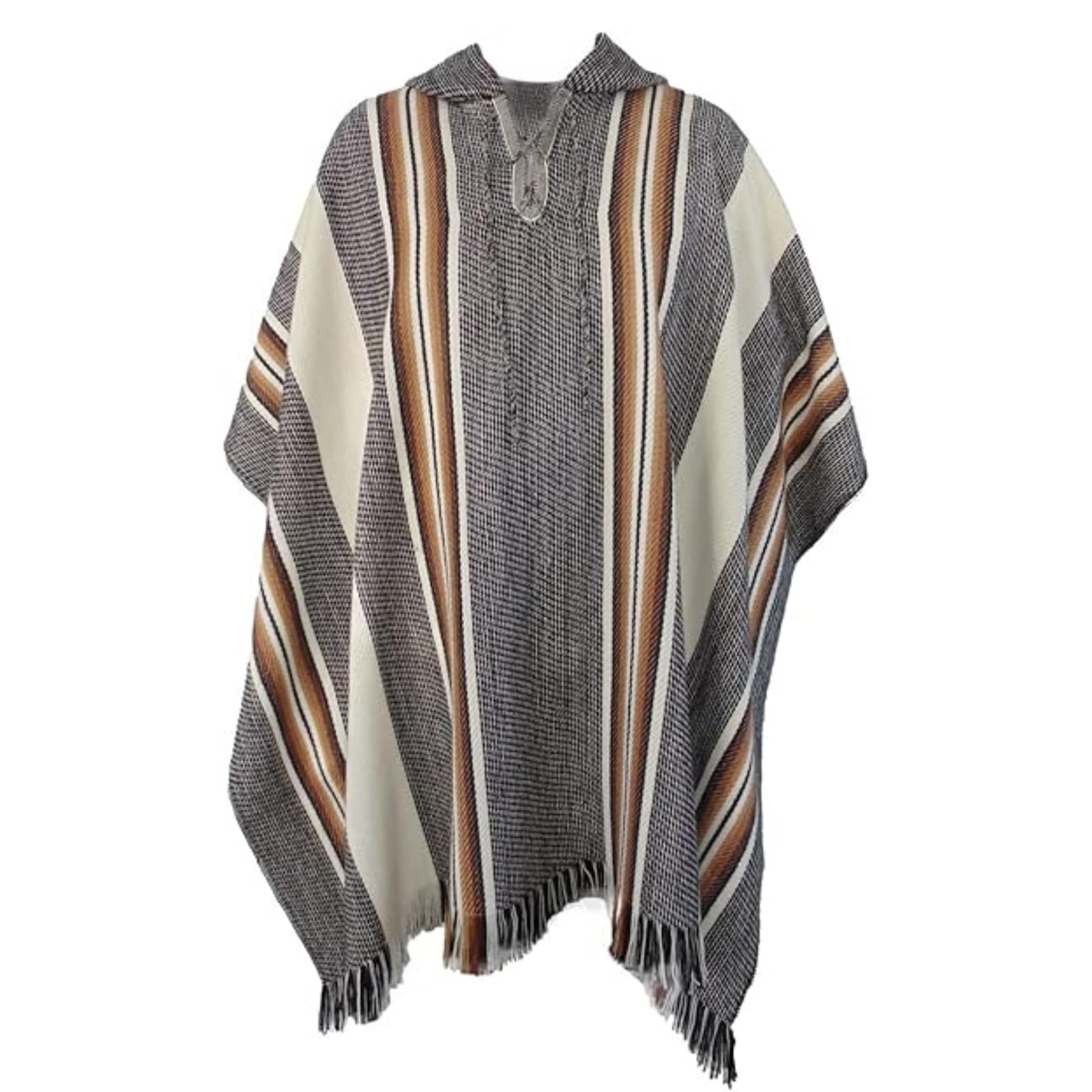 Gamboa Alpaca Wool Poncho Men Hood Adult Cowboy And Western Ponchos ALRBB1340 Gamboa Alpaca Wool Poncho Men Hood Adult Cowboy And Western Ponchos ALRBB1340