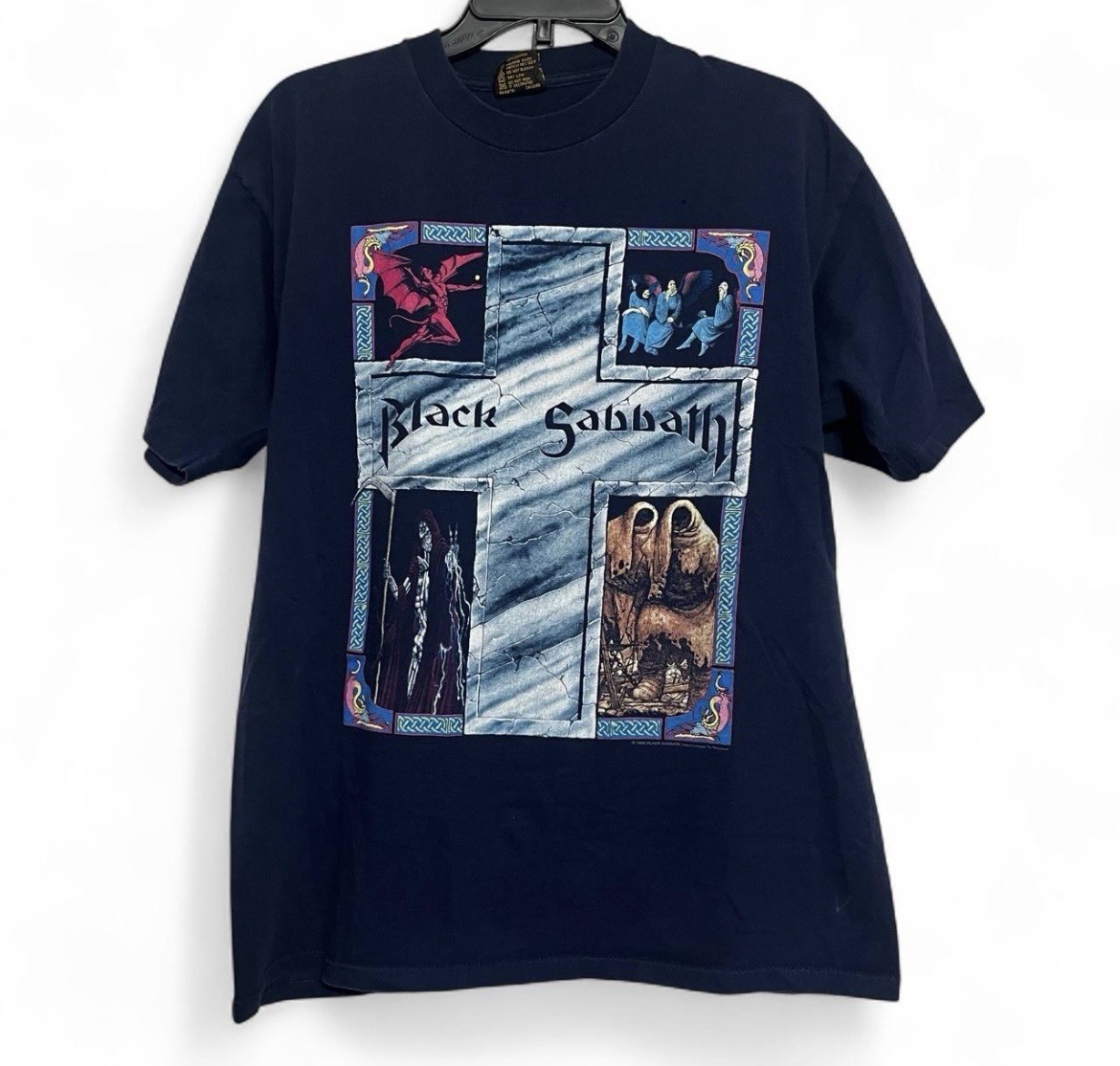 Vintage 1992 Black Sabbath Ozzy Osbourne Dehumanizer Tour T Shirt Brockum XL Vintage 1992 Black Sabbath Ozzy Osbourne Dehumanizer Tour T Shirt Brockum XL