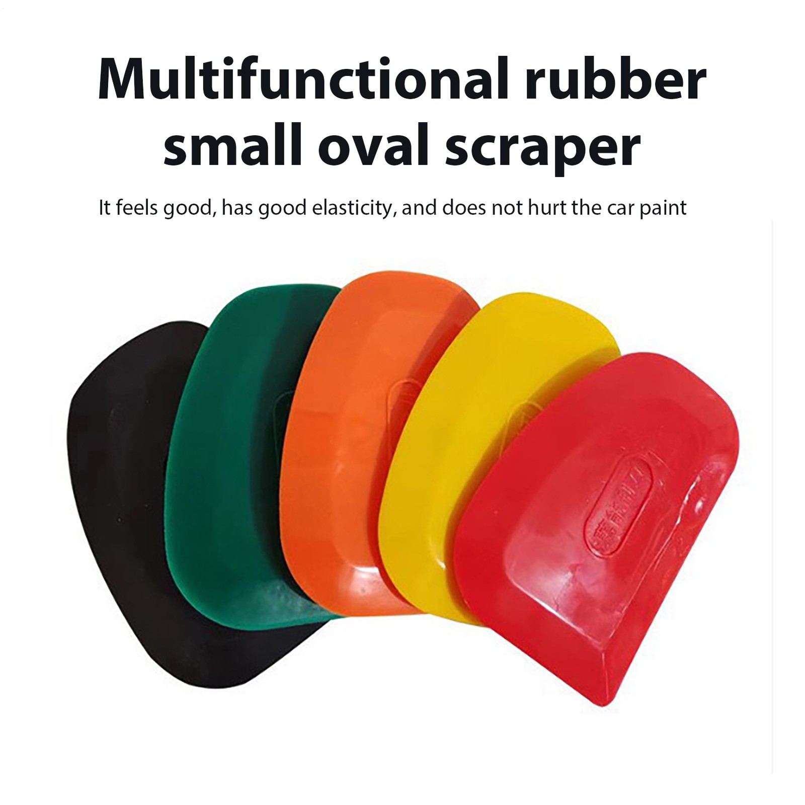 1x Car Painting Tool Rubber Putty Scraper Auto Body Plastic Filler Spreader Tool
