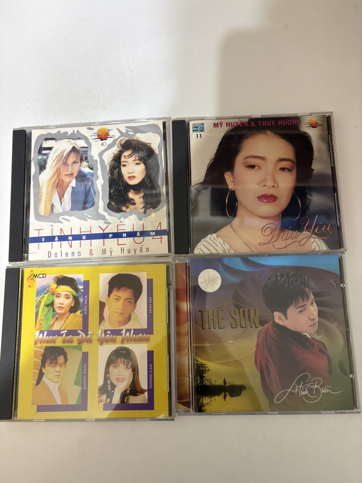 4 NEW Vietnamese CDs - Don Ho - Kieu Nga - Dalena - My Huyen - The Son - Various 4 NEW Vietnamese CDs - Don Ho - Kieu Nga - Dalena - My Huyen - The Son - Various