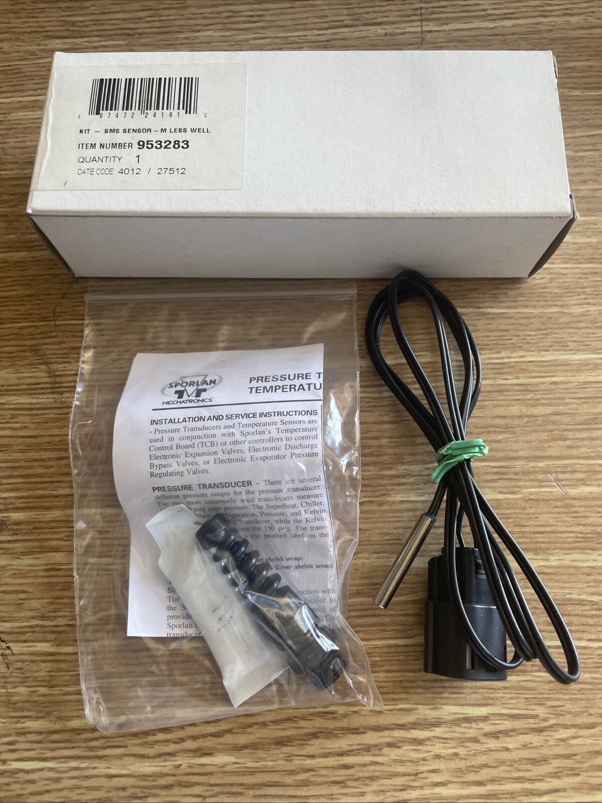 Sporlan SMS Sensor LESS WELL 953283 (new) Sporlan SMS Sensor LESS WELL 953283 (new)