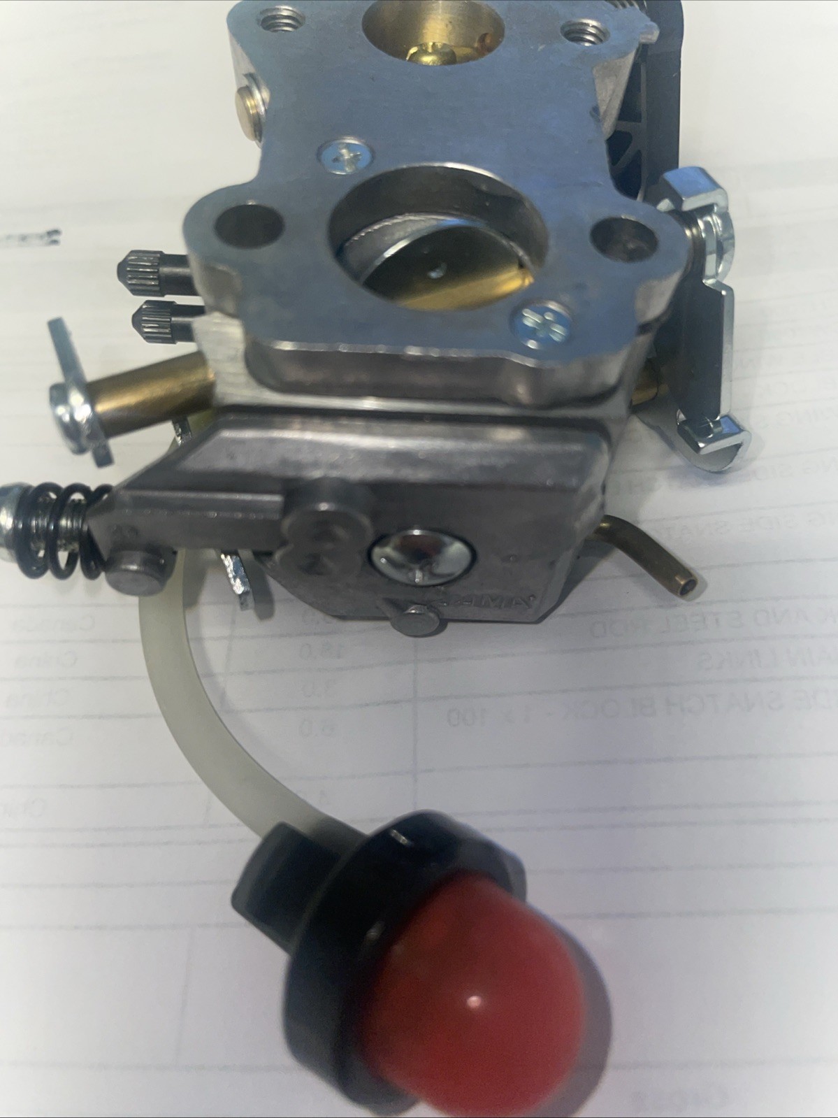 Genuine OEM Husqvarna / Poulan 545070601 Carburetor Genuine OEM Husqvarna / Poulan 545070601 Carburetor