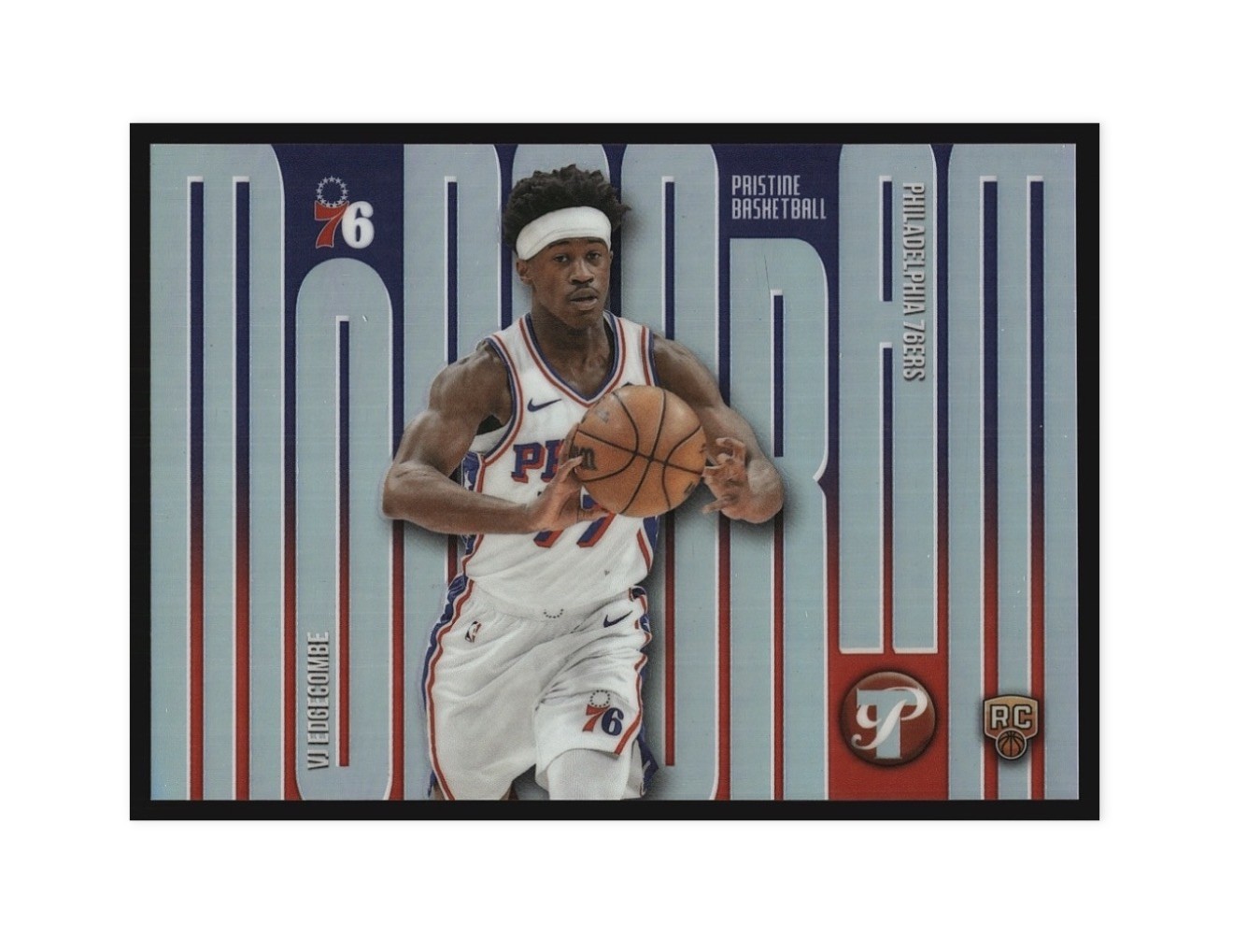 2025-26 Topps Pristine VJ Edgecombe - Monogram SSP - RC - 76ers 2025-26 Topps Pristine VJ Edgecombe - Monogram SSP - RC - 76ers