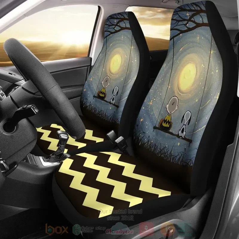 Snoopy Charlie & Snoopy Theme Car Seat Covers R256264