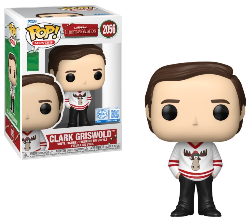 Clark Griswold w/Hockey Jersey Christmas Vacation Funko Pop Exclusive
