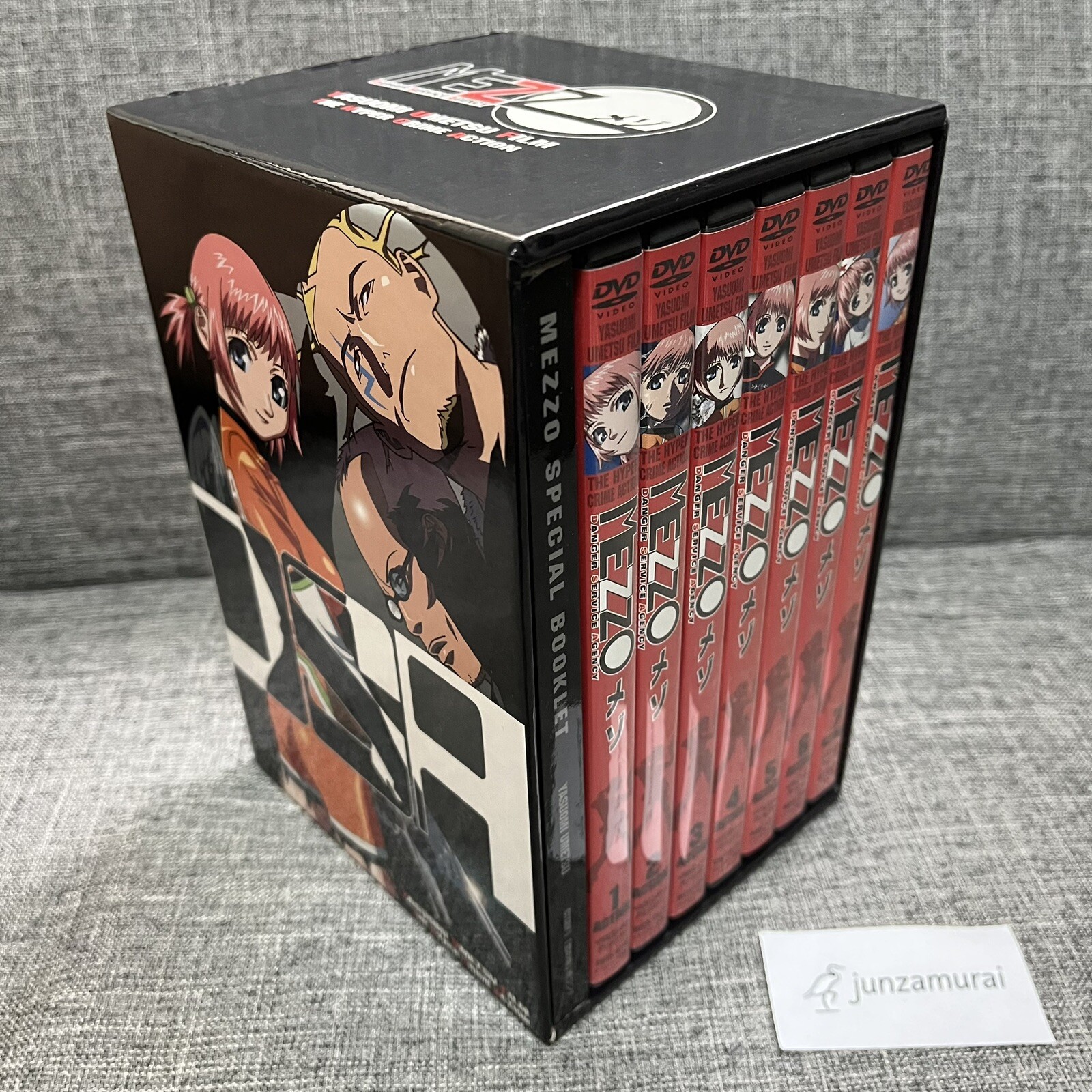 MEZZO Complete DVD Vol. 1-7 Set with BOX Booklet Japanese Japan limited
