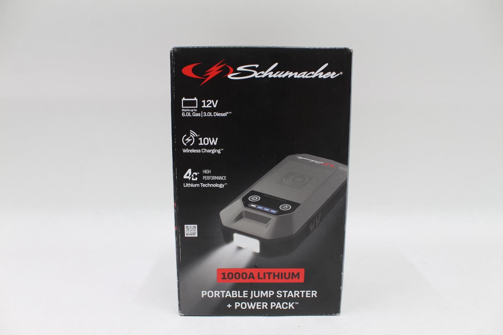 Schumacher Electric 1000A Portable Jump Starter and Power Pack, SL1672 Schumacher Electric 1000A Portable Jump Starter and Power Pack, SL1672