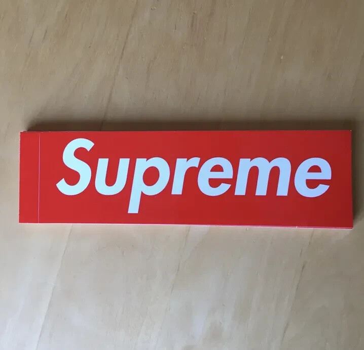 Supreme Box Logo Sticker Red Authentic Brand New Ships Same Day ✉️ Supreme Box Logo Sticker Red Authentic Brand New Ships Same Day ✉️