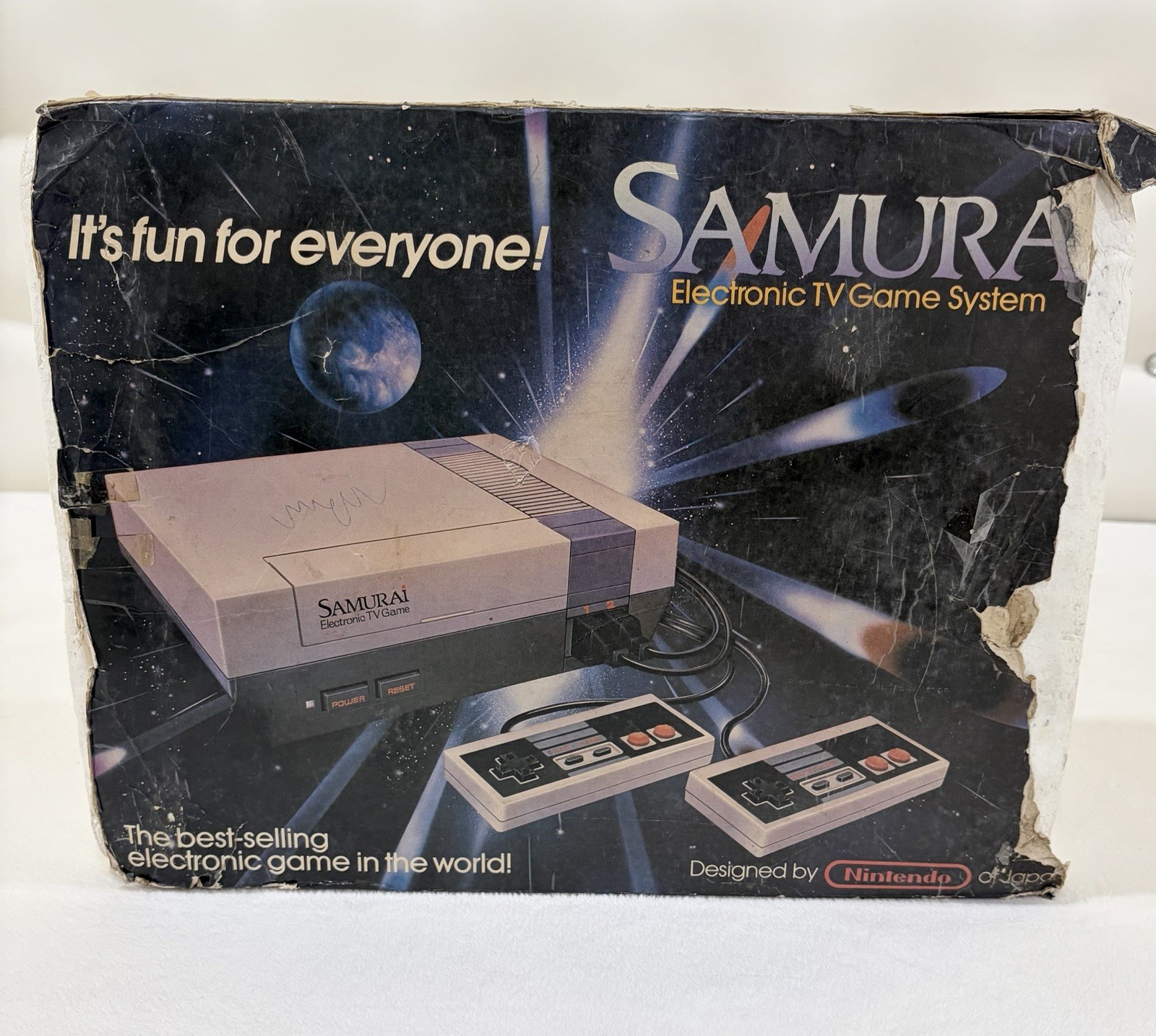 Rarest Nintendo System Samurai - Official Indian NES Console (CIB) RARE