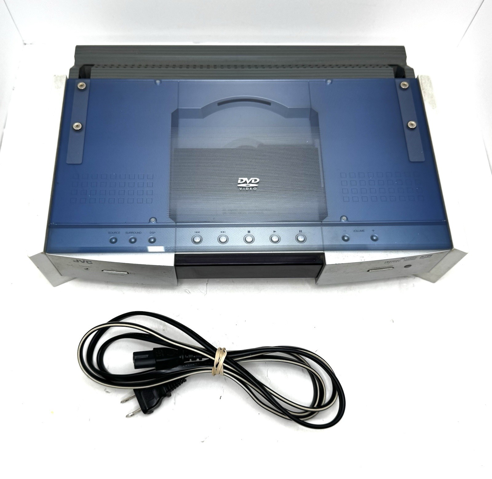 JVC Model XV-THA9 Compact, Top-loading DVD/ CD Player/Receiver Console Tested