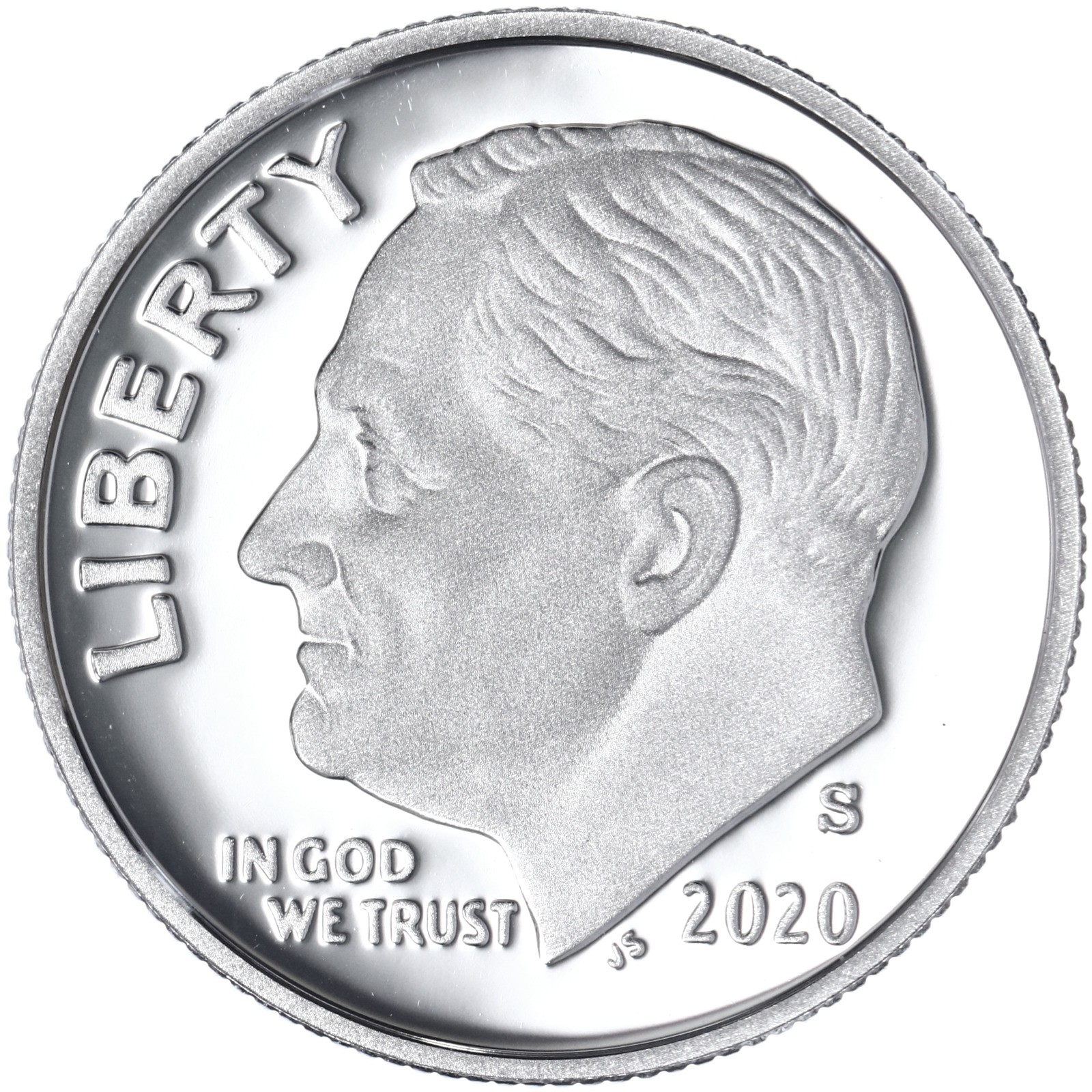 2020 S Roosevelt Dime Gem DCam Proof 99.9% Silver 2020 S Roosevelt Dime Gem DCam Proof 99.9% Silver