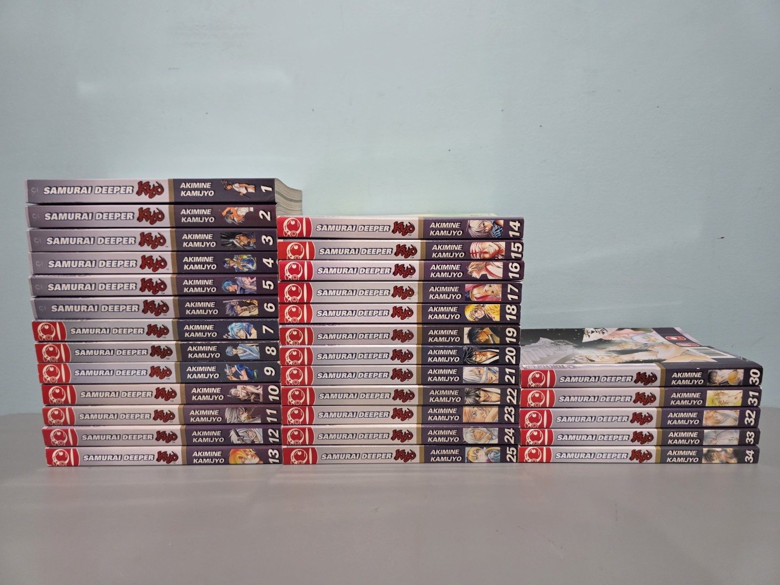 Samurai Deeper Kyo Manga Lot Vol 1-25 + 30-34 English Tokyopop Akimine Kamijyo 
