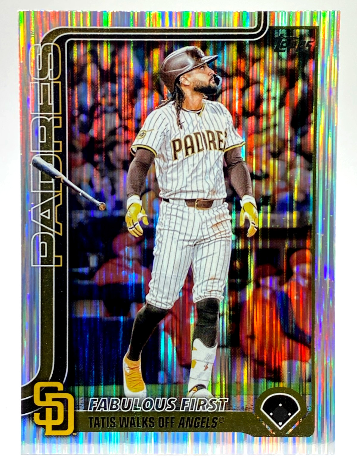FERNANDO TATIS JR CL SHORT PRINT MEIJER EXCL TINSEL FOIL / 2025 TOPPS UPD #US217