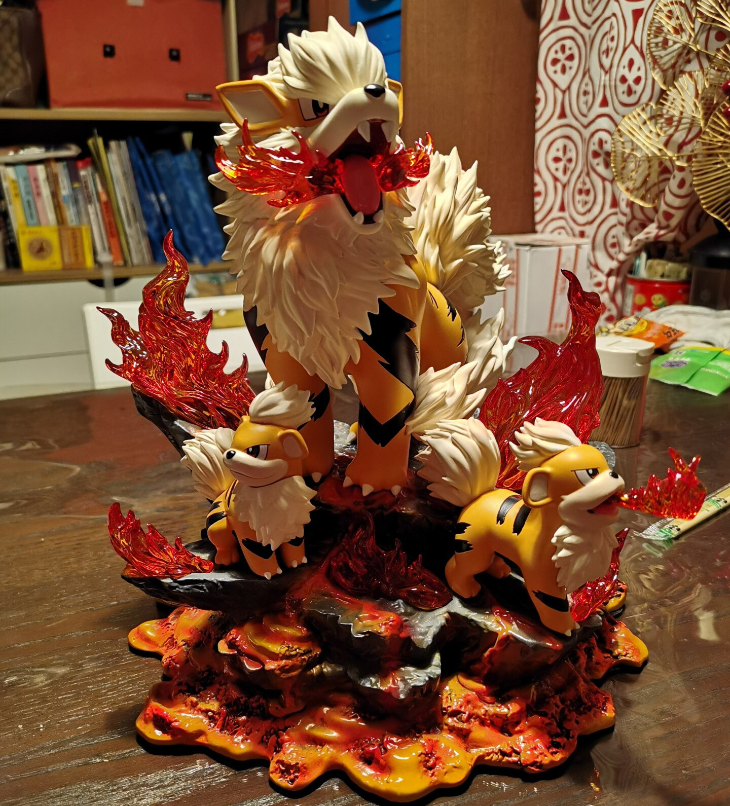PPAP Studio Arcanine Statue Resin Figure Model Collections 30cm PPAP Studio Arcanine Statue Resin Figure Model Collections 30cm