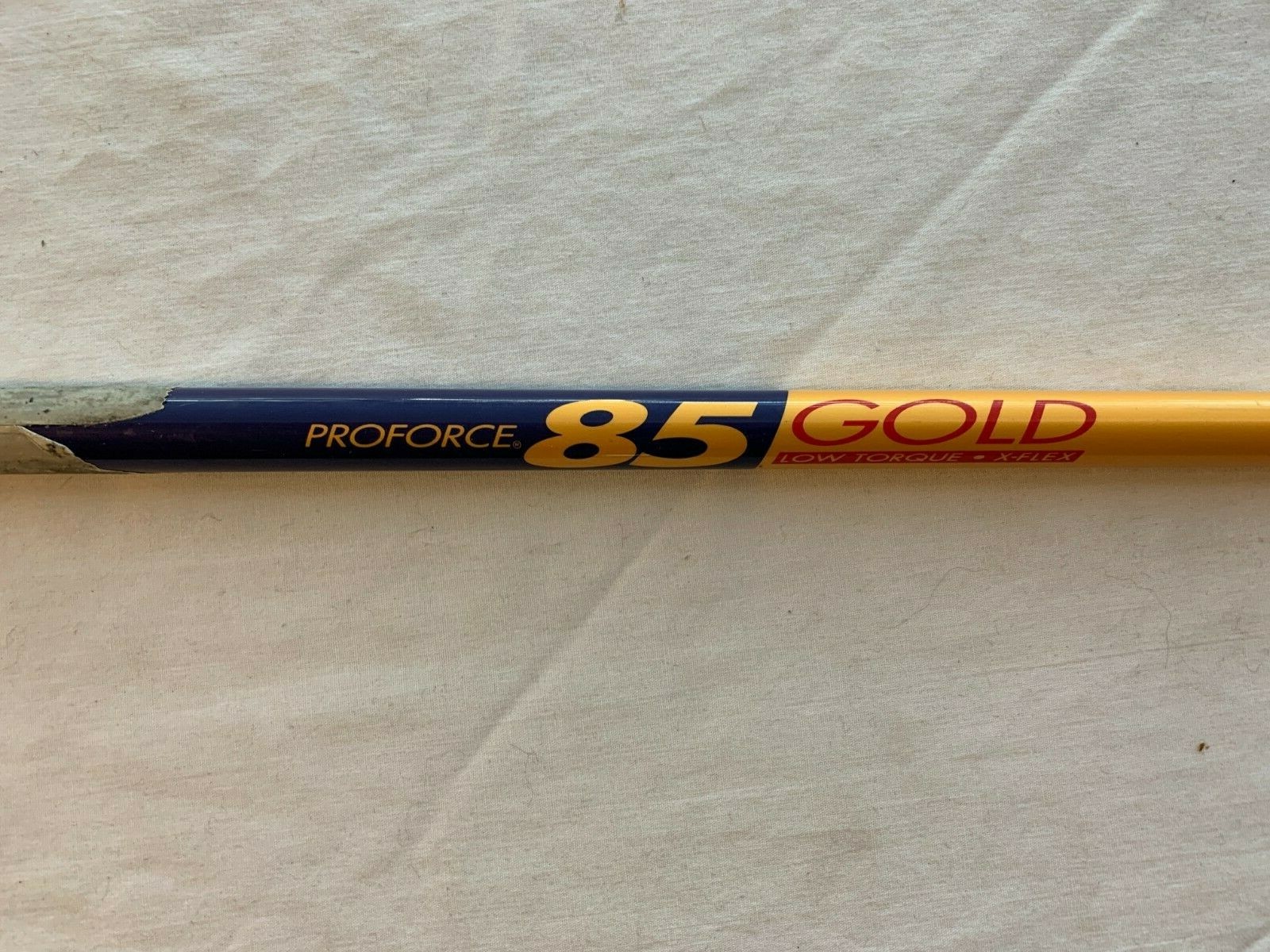 Pro Force 85 Gold Extra Flex Golf Shaft Pull 42 \
