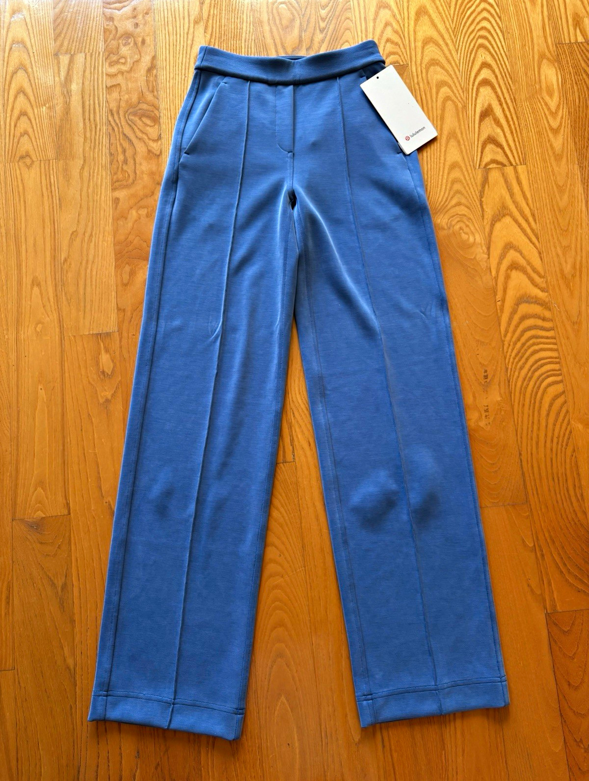 NWT Lululemon Softstreme High-Rise Straight-Leg Pants BLUE TWILL NWT Lululemon Softstreme High-Rise Straight-Leg Pants BLUE TWILL