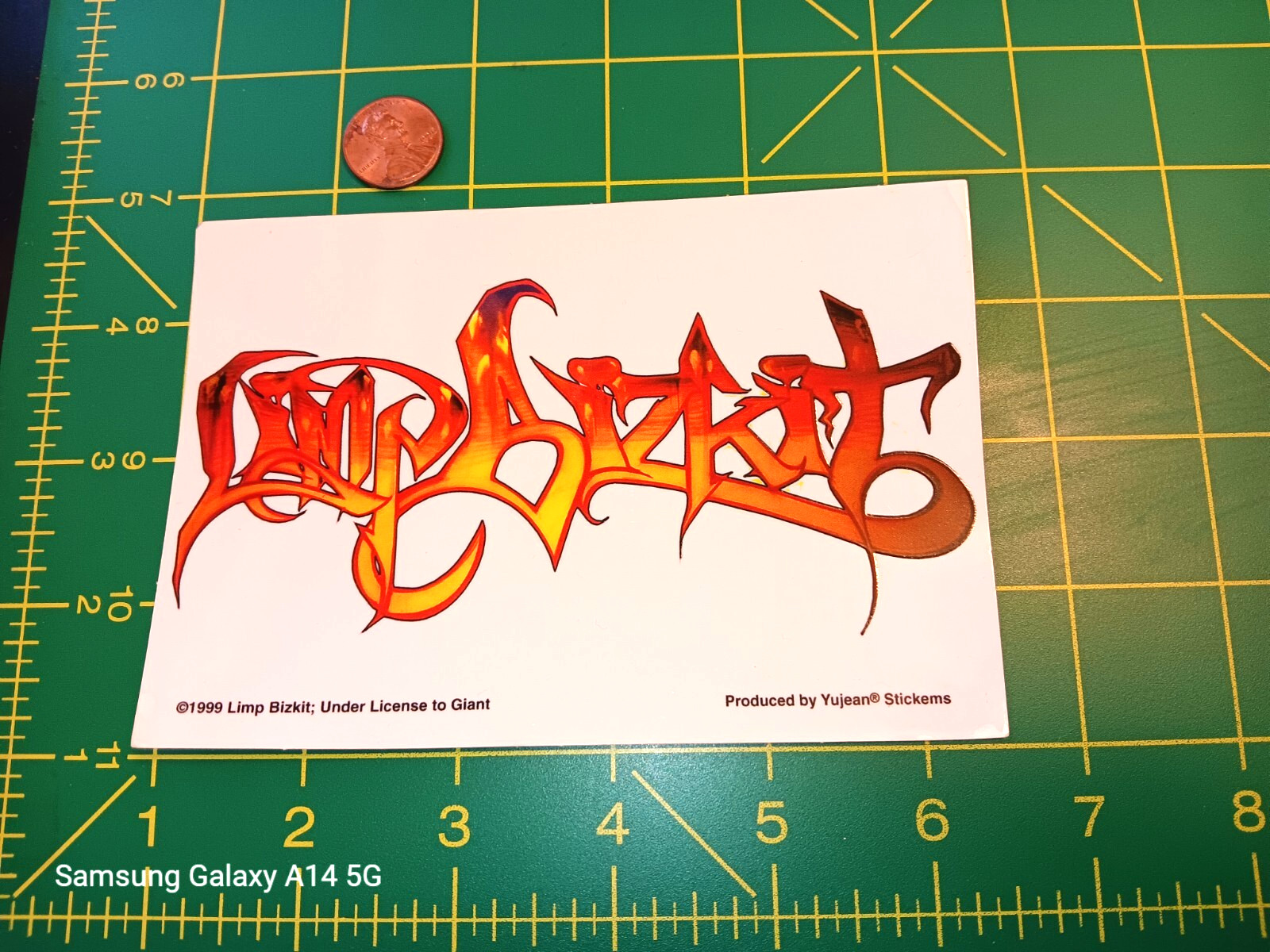 1999 LIMP BIZKIT VINTAGE OLD STOCK ORIGINAL STICKER DECAL 1999 LIMP BIZKIT VINTAGE OLD STOCK ORIGINAL STICKER DECAL