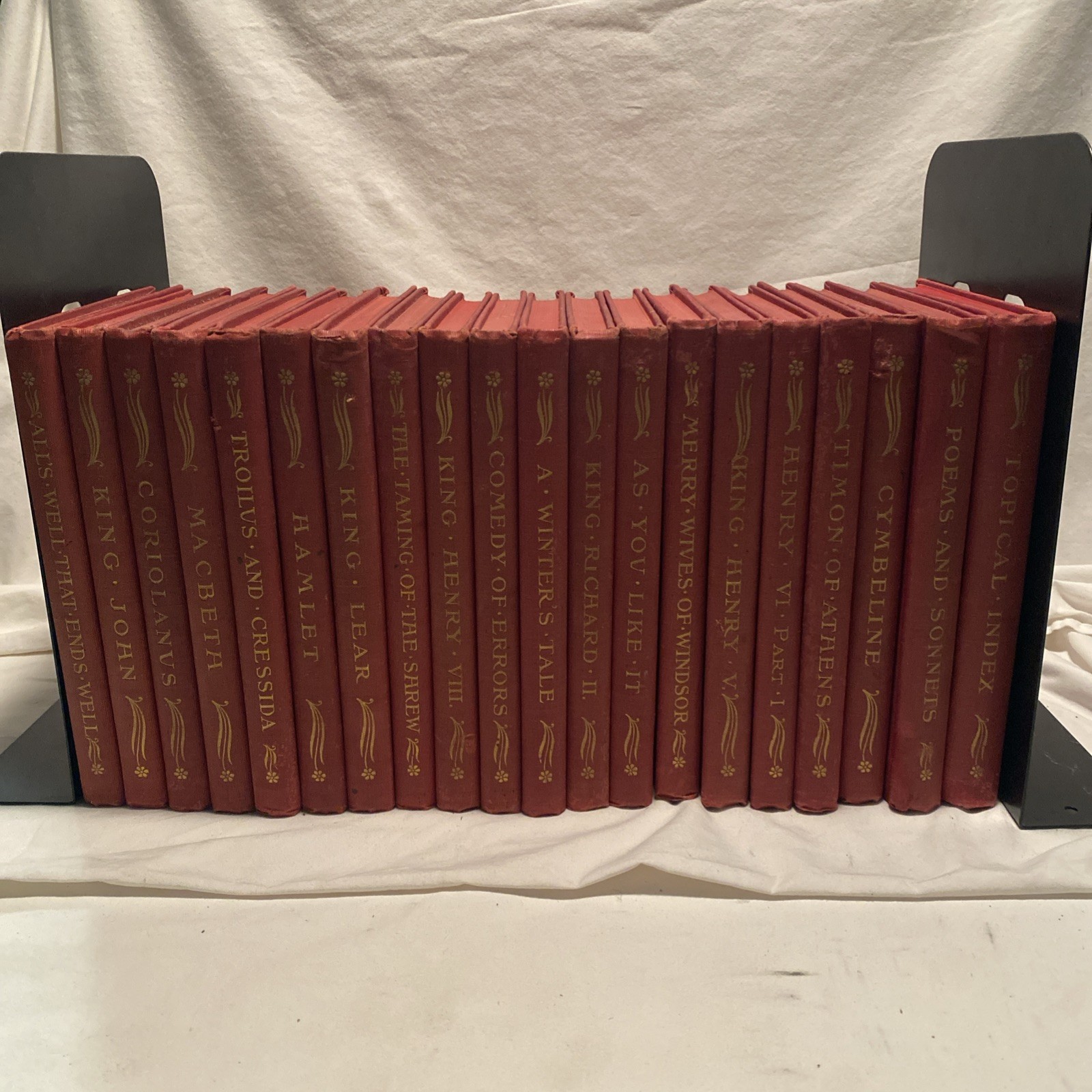 Antique Shakespeare (20 Book Lot) 1901 Book Lovers Edition University Society