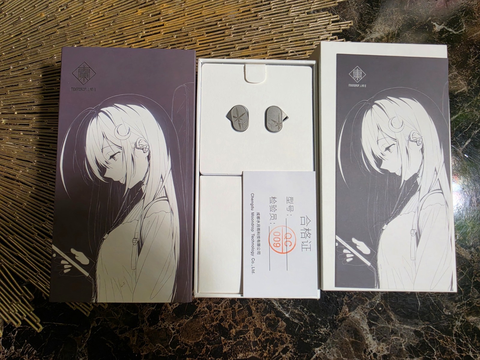 Moondrop LAN II In-Ear Monitors IEM Earphones USED Moondrop LAN II In-Ear Monitors IEM Earphones USED