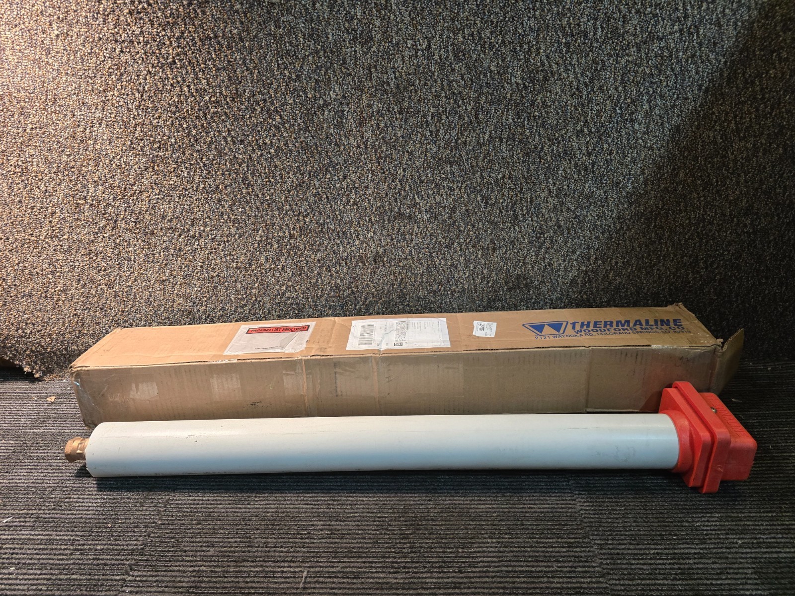 Woodford THERM-3 3/4 in. NPT x 3 ft. Brass Bury Heated Sanitary Water Connector