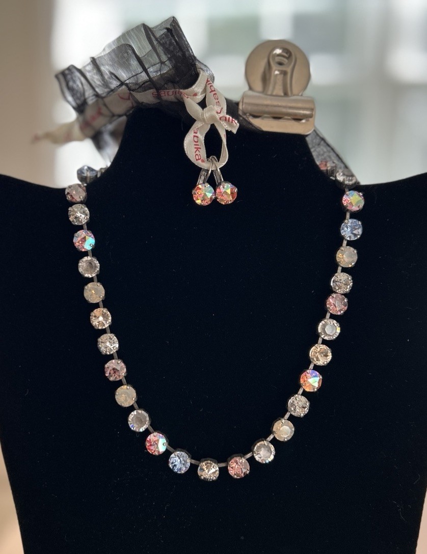 Authentic Sabika W16 Choker Necklace & Earrings Set Winter 2016 Retired Rare