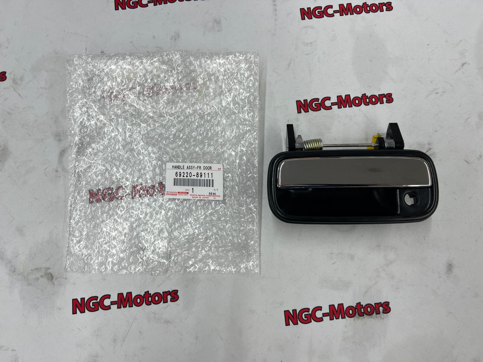 69220-89111 GENUINE OEM TOYOTA HANDLE ASSY, FRONT DOOR OUTSIDE, LH 6922089111 69220-89111 GENUINE OEM TOYOTA HANDLE ASSY, FRONT DOOR OUTSIDE, LH 6922089111